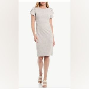Calvin Klein Gingham Midi Dress